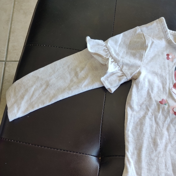 Little Lass Girls' Floral Fox Top and Leggings Set Size 2T - Picture 4 of 7